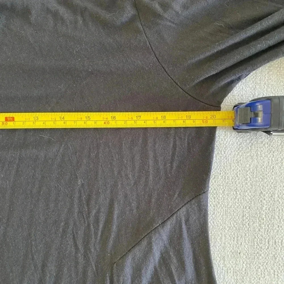 Betabrand Lagenlook Dress Black Travel Jersey Long
Sleeves Dress Large L Slouchy - Picture 4 of 10